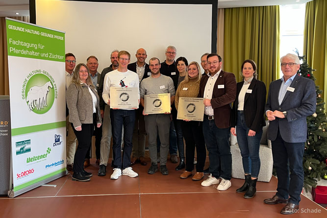 3 prämierte Pferdebetriebe am 26.11.2022, in Hannover